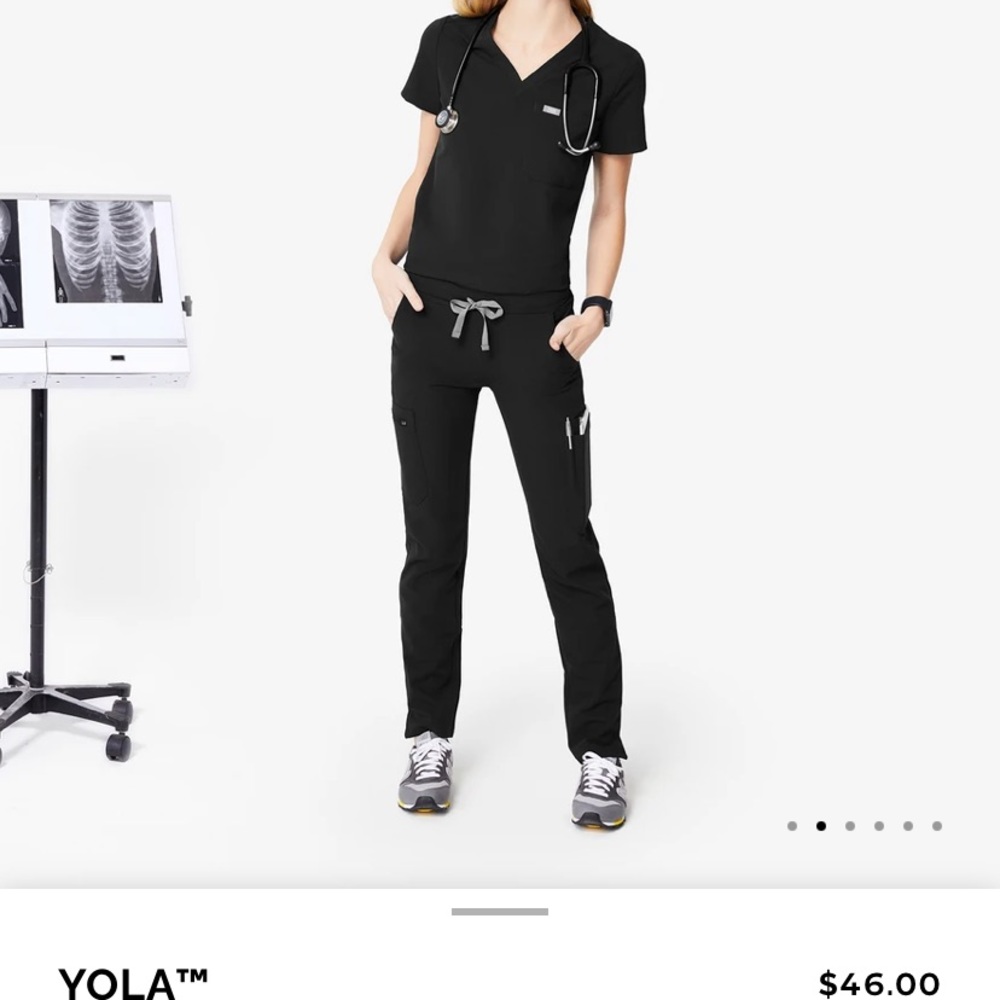 Yola figs skinny scrub pants